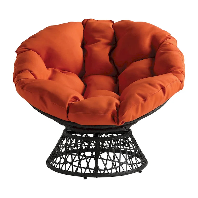 Fauteuil Papasan en osier tressé Avoca de Curated Nomad-21