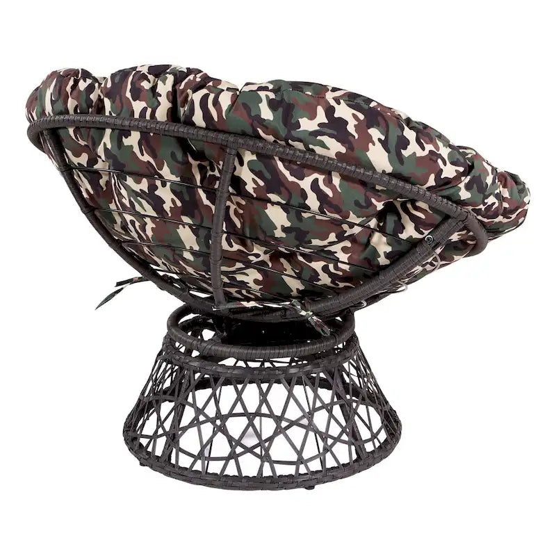 Fauteuil Papasan en osier tressé Avoca de Curated Nomad-26