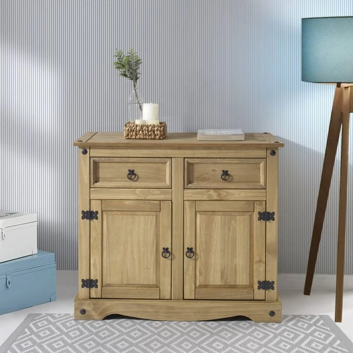 Buffet en bois 35 pouces, collection Corona-4