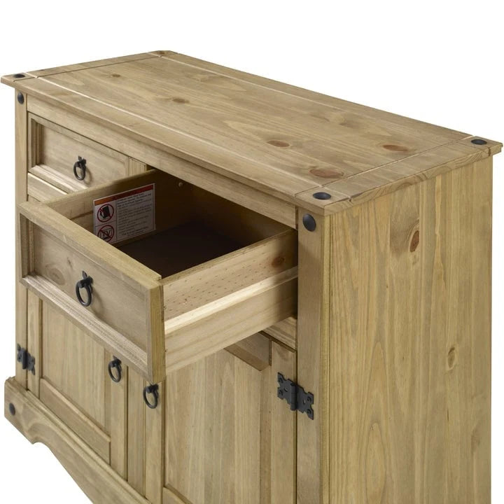 Buffet en bois 35 pouces, collection Corona-5