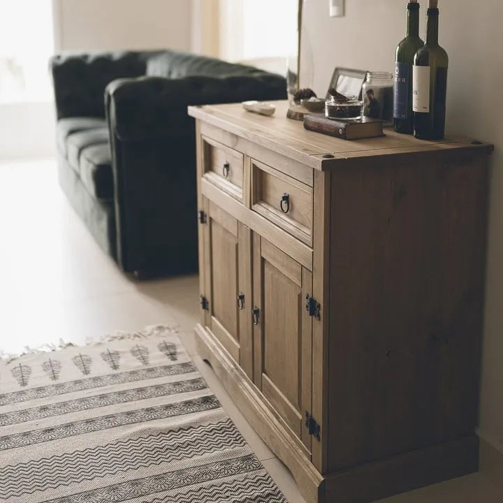 Buffet en bois 35 pouces, collection Corona-9