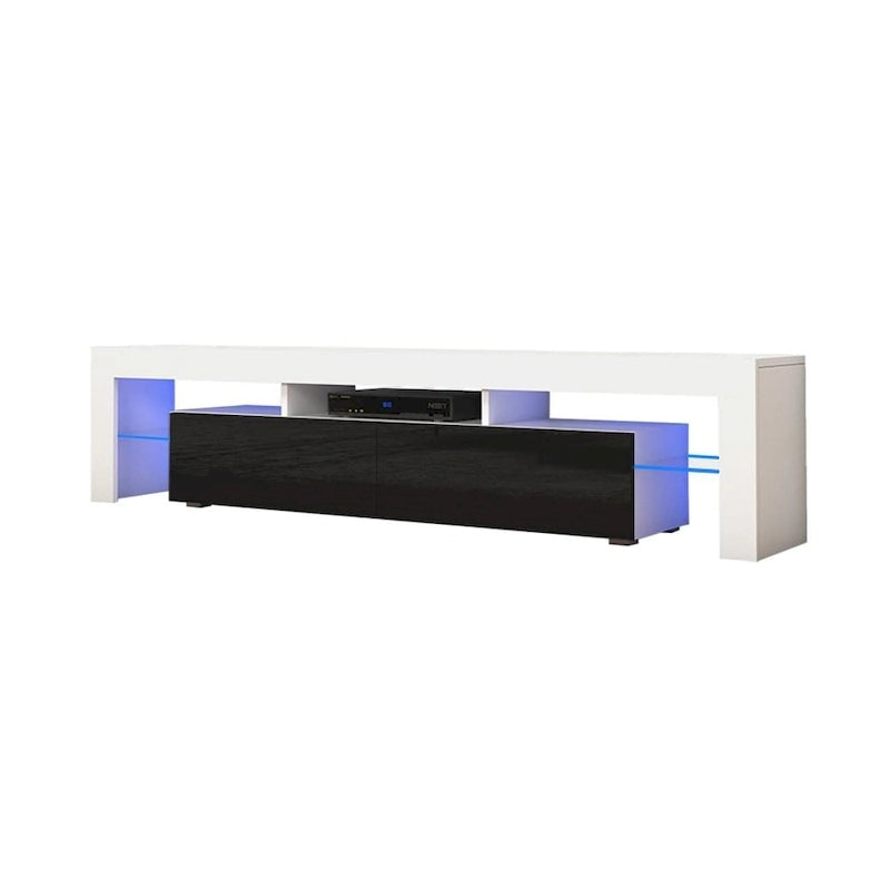 Meuble TV moderne Milano 200 de 79 pouces avec 16 LED de couleur-50
