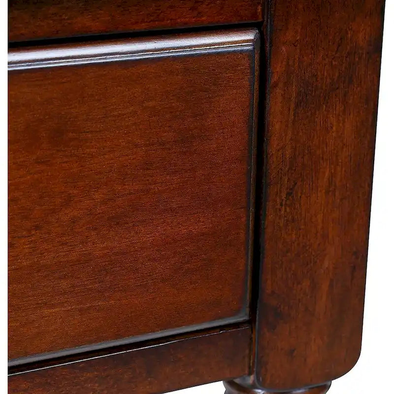 Table console d'entrée avec tiroirs de rangement et étagère-21