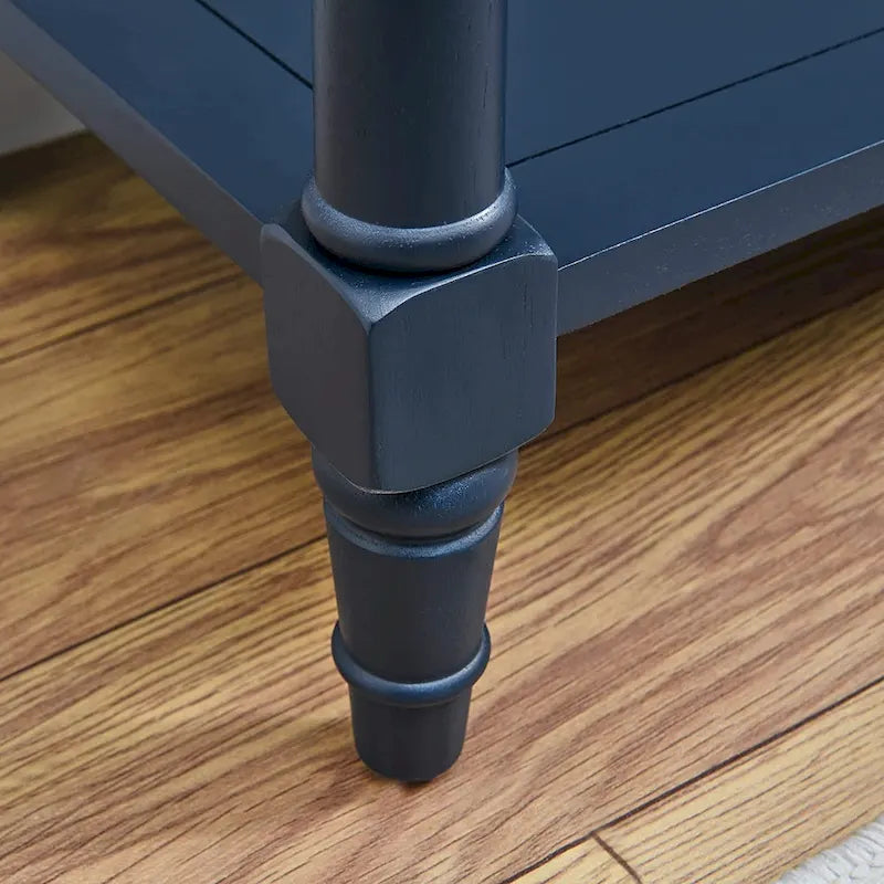 Table console d'entrée avec tiroirs de rangement et étagère-31