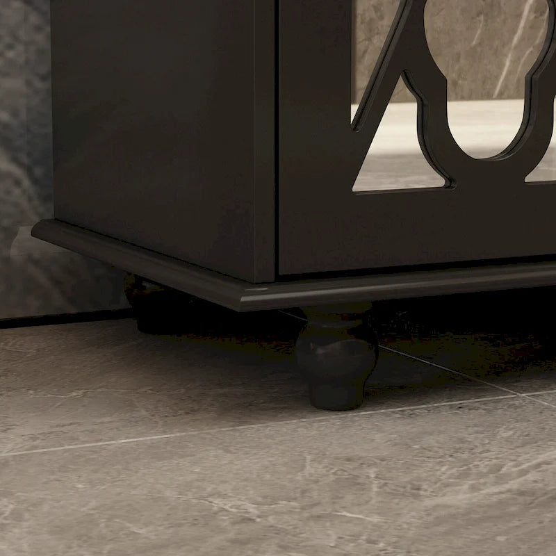 Buffet/armoire/bibliothèque miroir 55W pour salon-21