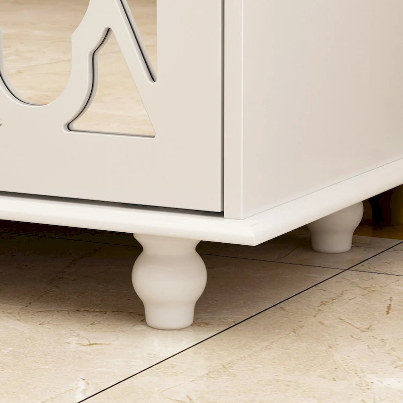 Buffet/armoire/bibliothèque miroir 55W pour salon-34