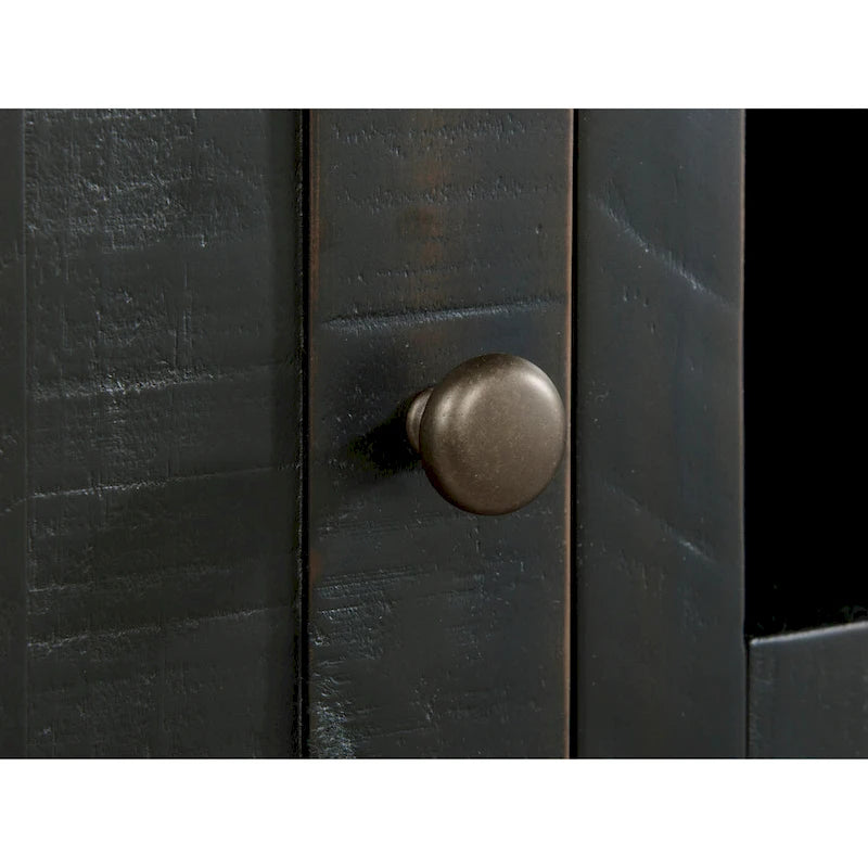 Meuble TV en bois massif Gray Barn Downington de 60 pouces-35