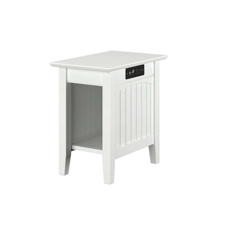 Table d'appoint AFI Nantucket avec chargeur intégré-29
