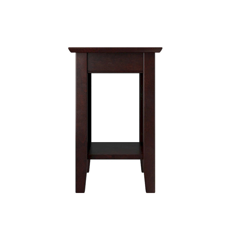 Table d'appoint AFI Nantucket avec chargeur intégré-36