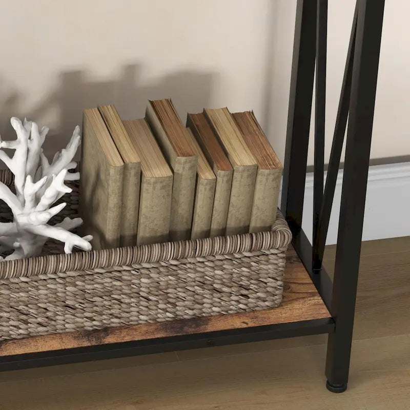 39.4 Table d'appoint derrière le canapé, table d'appoint étroite-9