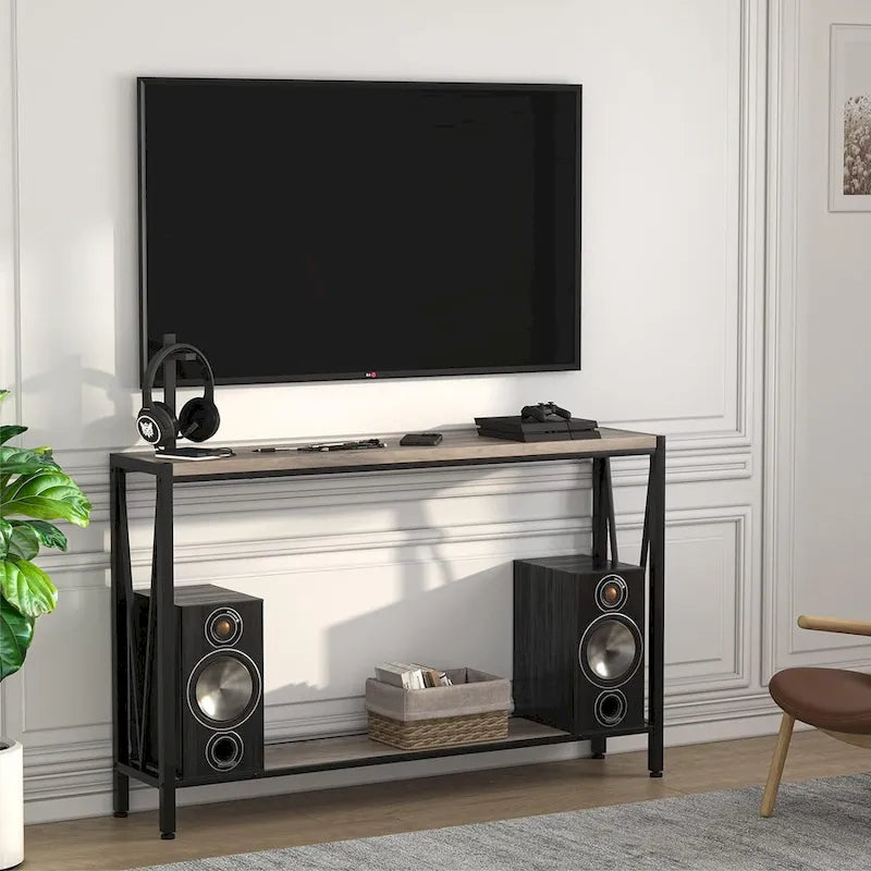 39.4 Table d'appoint derrière le canapé, table d'appoint étroite-13