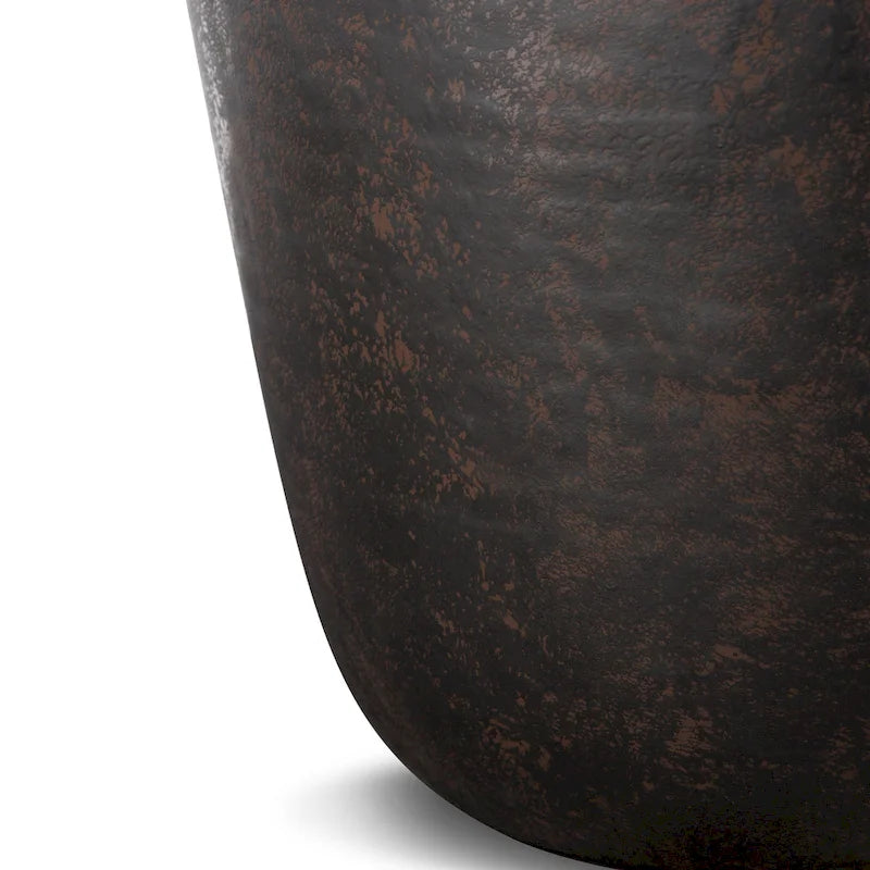 Table d'appoint industrielle WYNDENHALL Beaton, en métal, 51 cm de large, entièrement assemblée - 51 cm L x 51 cm P x 56 cm H-3