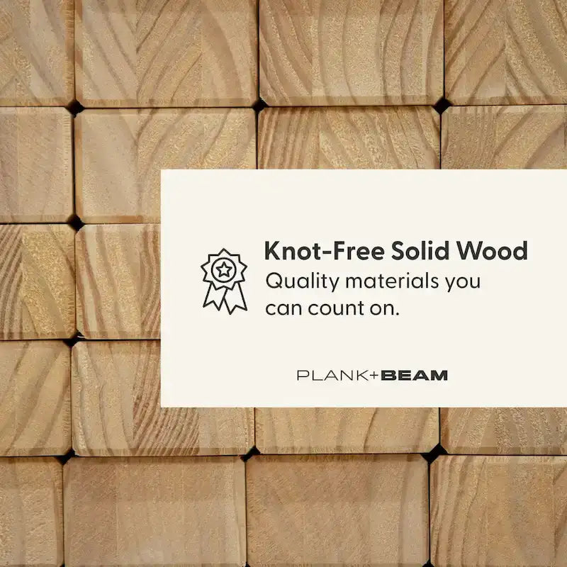 Lit plateforme pleine grandeur Plank and Beam Contempo-9