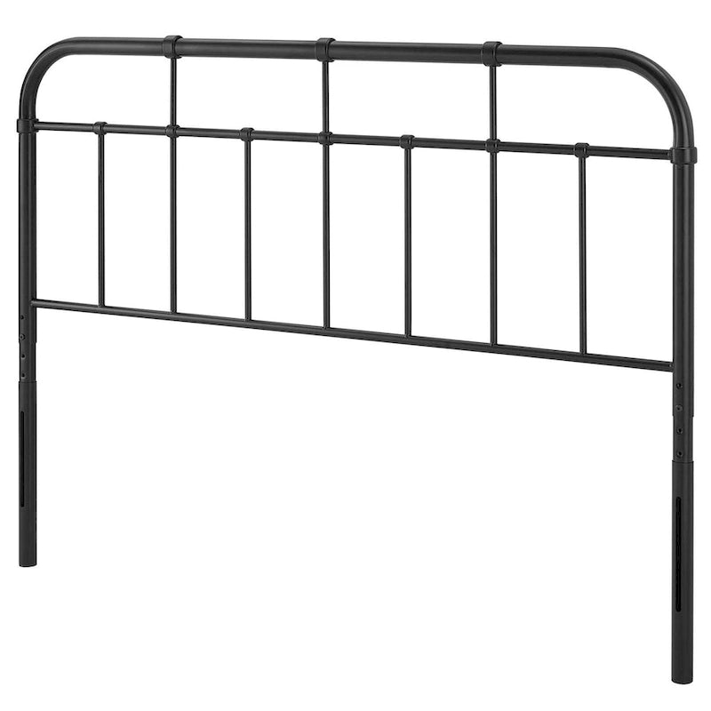 Tête de lit Shaffer Classic King Size en métal noir