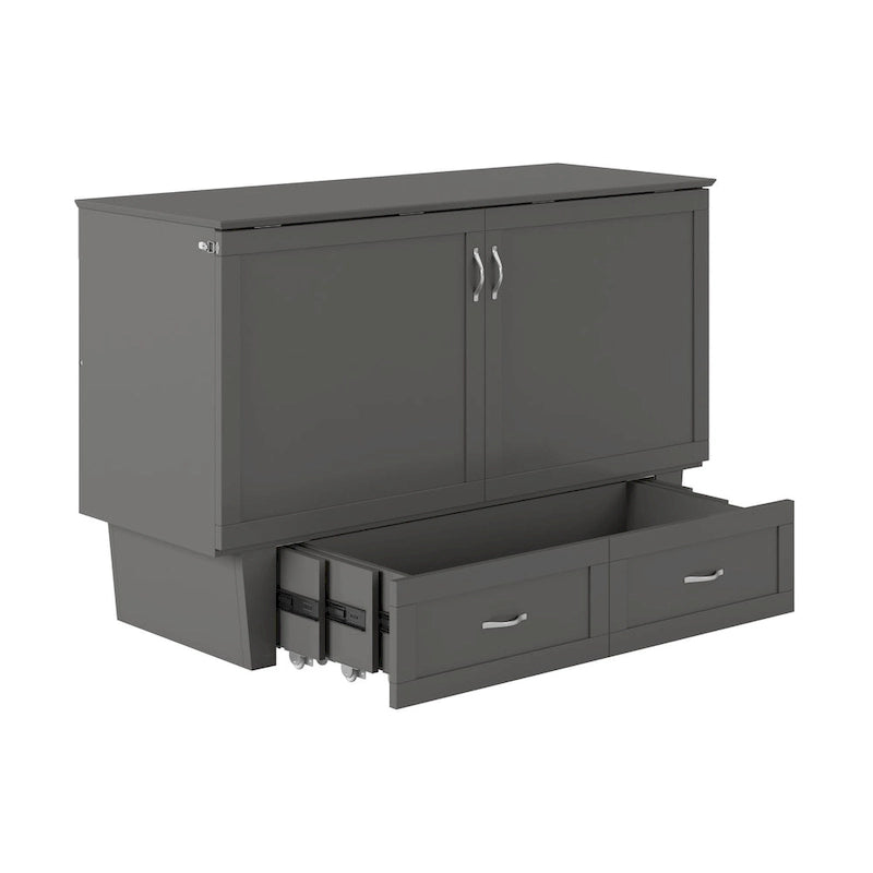 Lit escamotable Chelsea Queen avec matelas-18