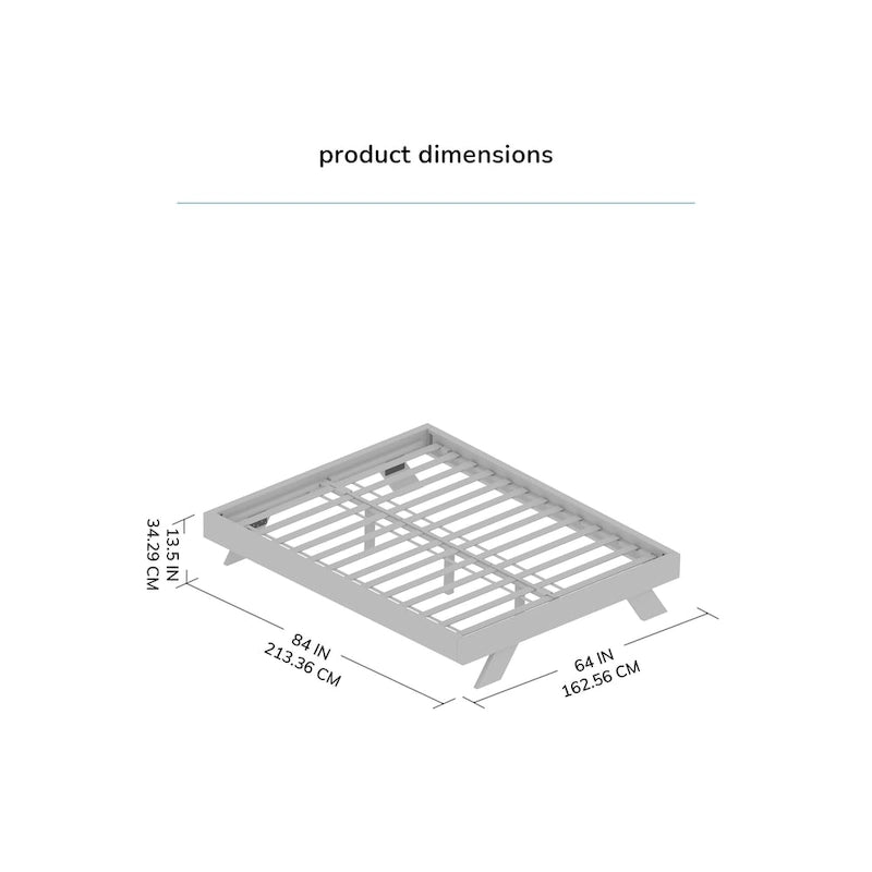 Lit plateforme MH London Etna Queen Size-11