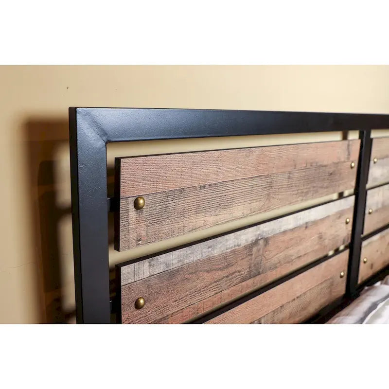 Ensemble de chambre à coucher rustique 5 pièces Slater de New Classic Furniture-16