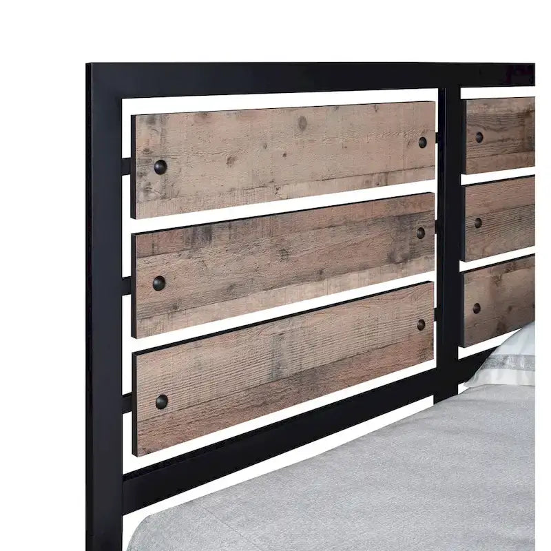 Ensemble de chambre à coucher rustique 5 pièces Slater de New Classic Furniture-17