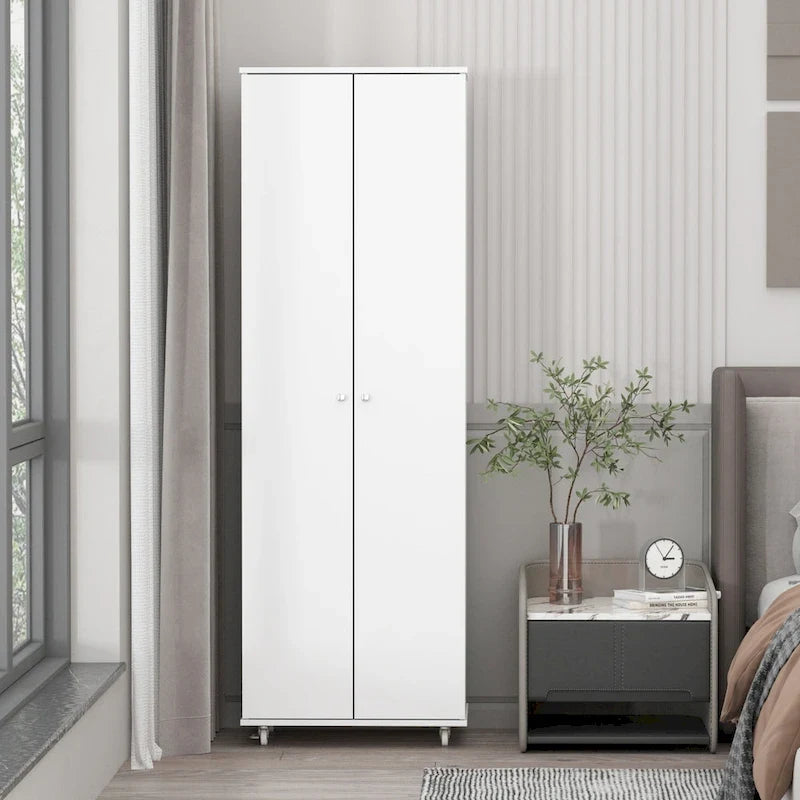 70.9Armoires Armoire Placard Meuble de rangement Meuble à chaussures Blanc/Noir-11