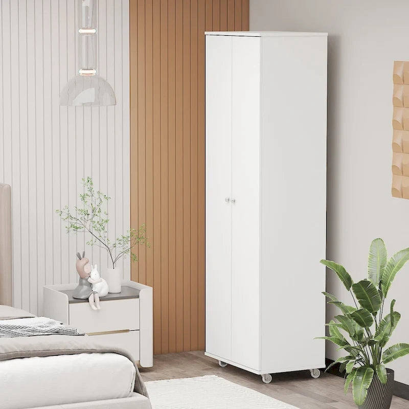 70.9Armoires Armoire Placard Meuble de rangement Meuble à chaussures Blanc/Noir-13