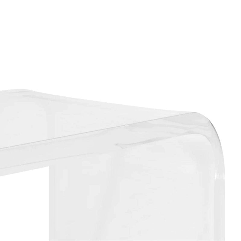 Console en acrylique doré-4