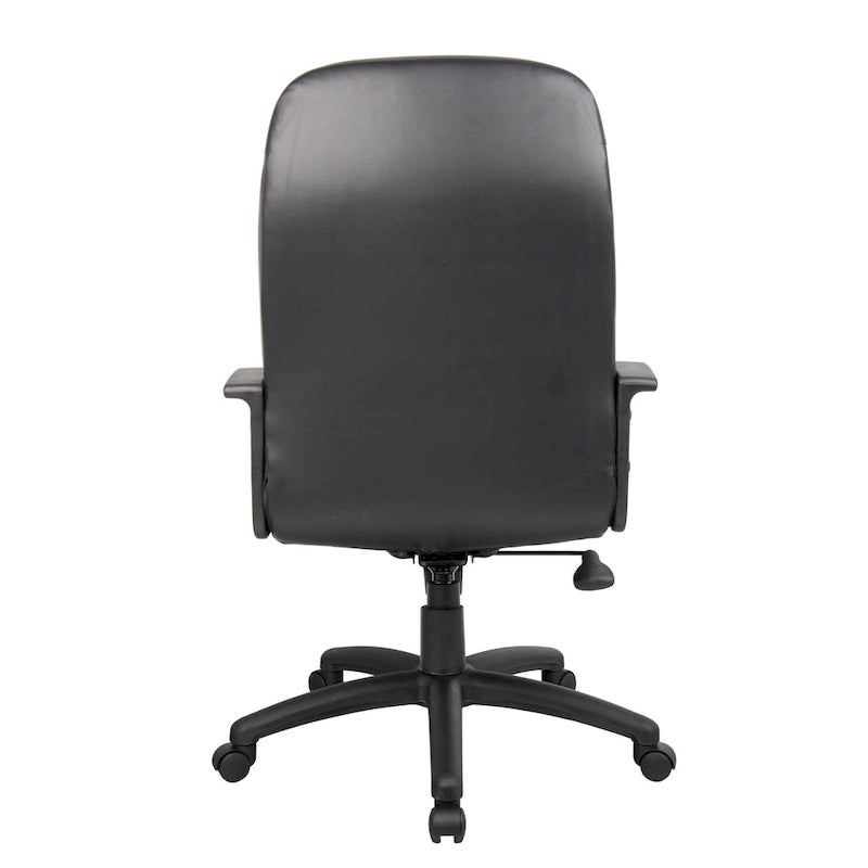 Fauteuil Boss à dossier haut en cuir Plus-5