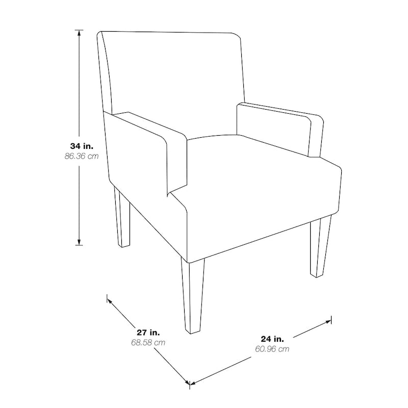 Fauteuil d'appoint Main Street d'OSP Home Furnishings en tissu tissé-43