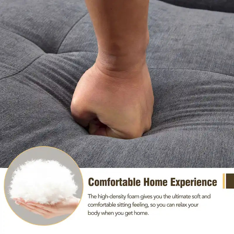 Ensemble de canapés modulables pour salon (110,2 x 72,8 cm), canapé moderne et minimaliste, canapé-lit rembourré pour salon et chambre.-6