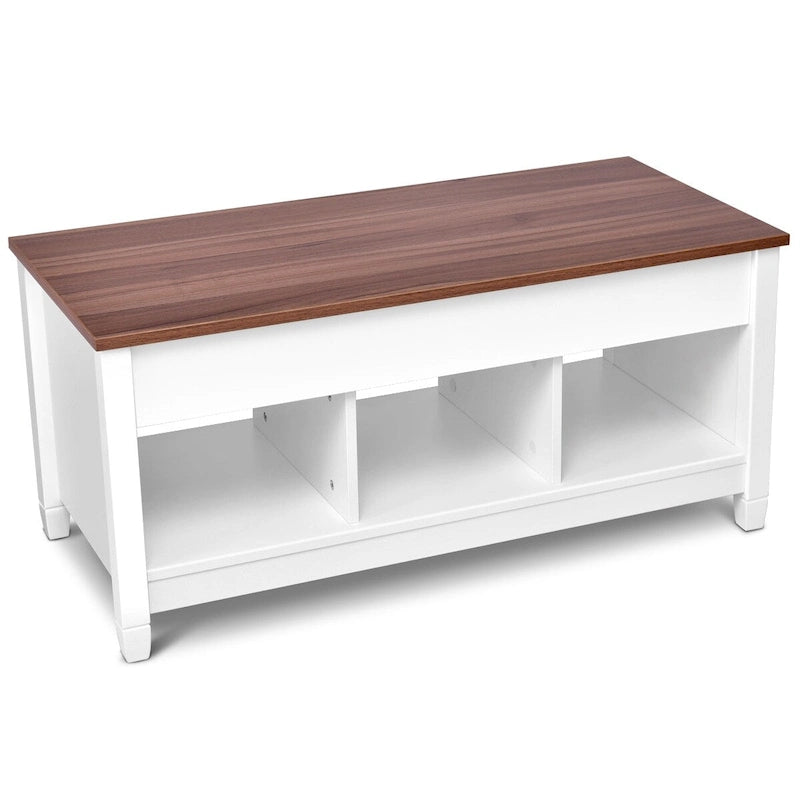 Table basse relevable avec compartiment caché-14