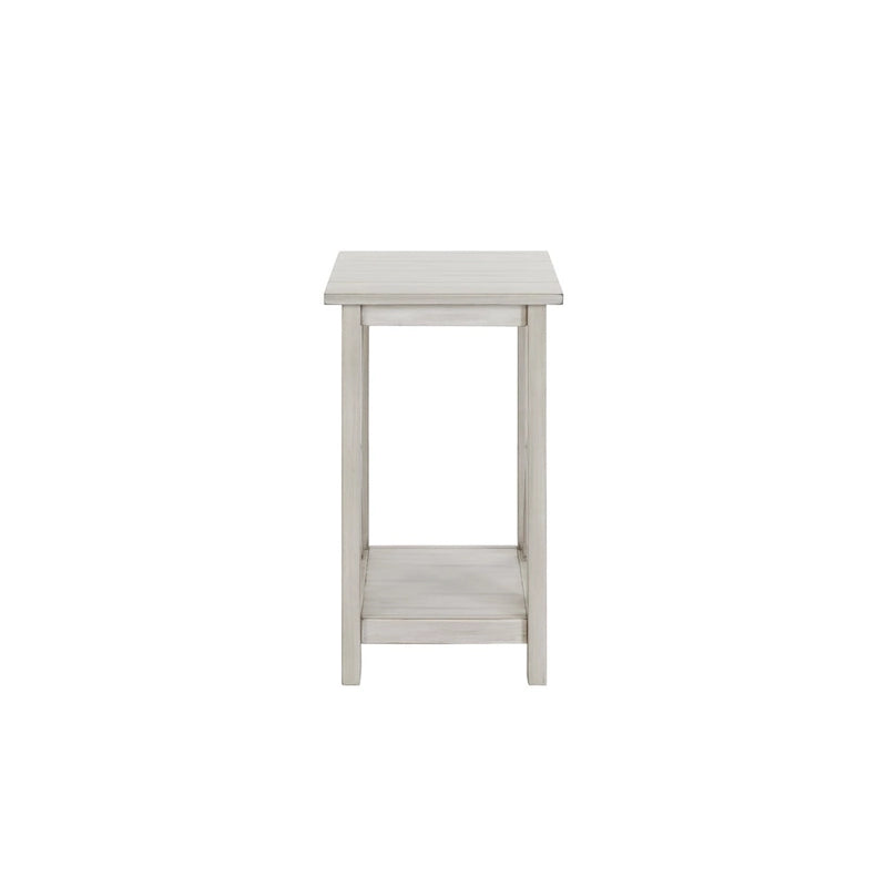 Table d'appoint Jamestown en bois blanc antique-3