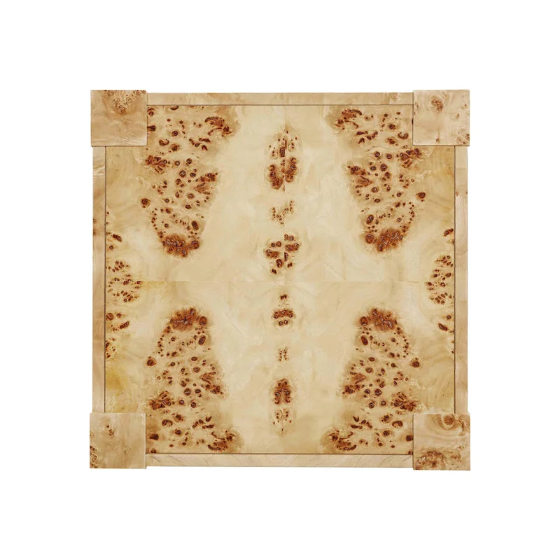 Table d'appoint Brandyss en loupe-9