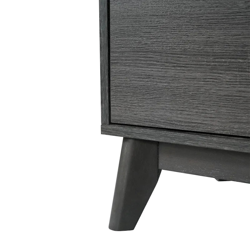 Buffet de 60 pouces avec 4 portes à fermeture amortie et étagères réglables - 15,75 po P x 59,25 po L x 29,75 po H-12