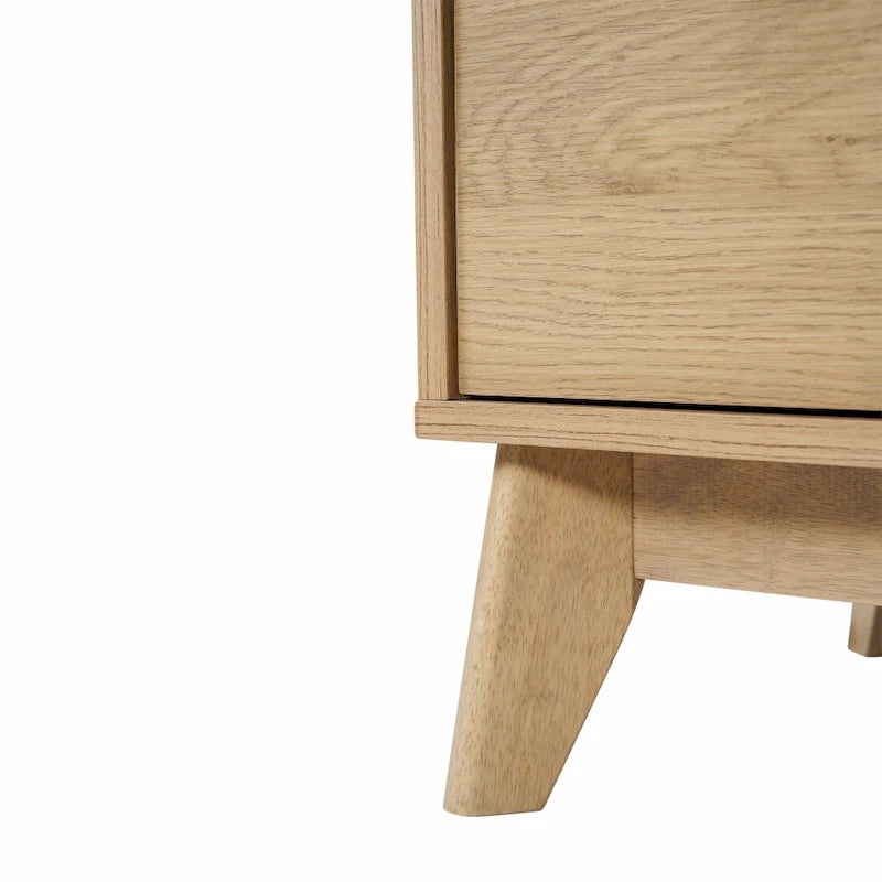 Buffet de 60 pouces avec 4 portes à fermeture amortie et étagères réglables - 15,75 po P x 59,25 po L x 29,75 po H-22