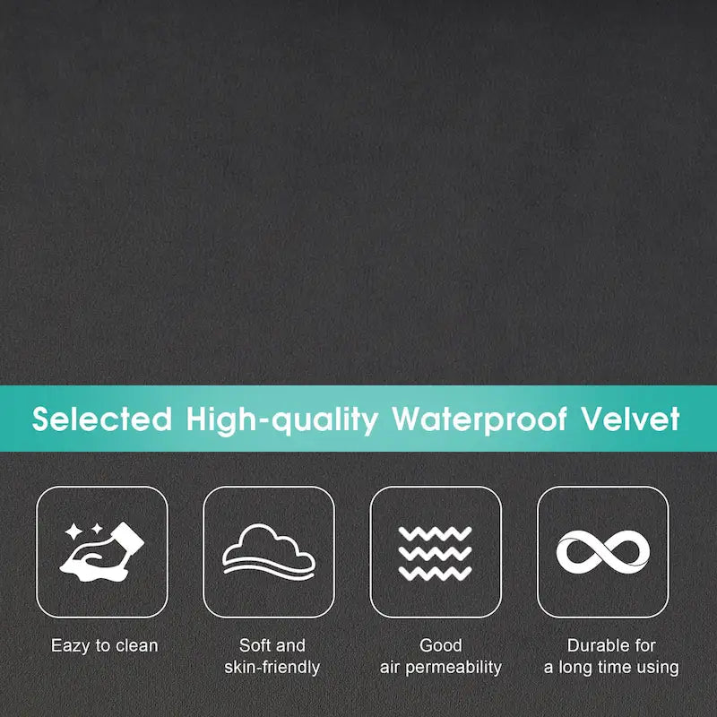 [VIDÉO fournie][Nouveau] Canapé d'angle moderne en forme de U (109,8 x 55,9 cm) avec coussins lombaires, canapé symétrique 6 places rembourré-29