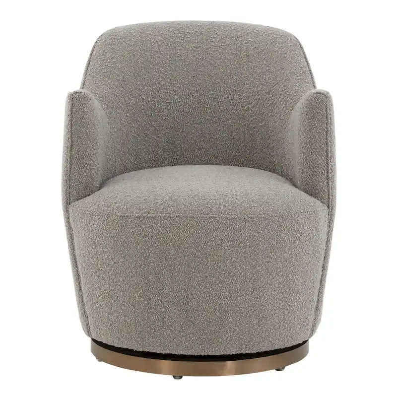 Fauteuil pivotant SAFAVIEH Couture Nver - 66 cm L x 81 cm P x 79 cm H-3