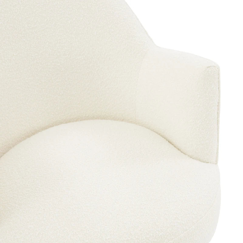 Fauteuil pivotant SAFAVIEH Couture Nver - 66 cm L x 81 cm P x 79 cm H-8