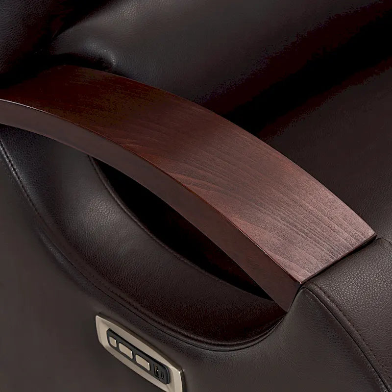 Fauteuil inclinable pivotant et pivotant MCombo avec appui-tête réglable pour chambre d'enfant, en similicuir PR616-11