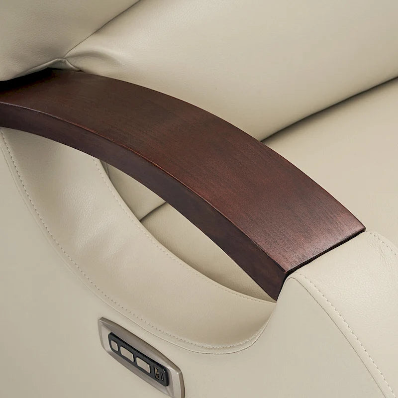 Fauteuil inclinable pivotant et pivotant MCombo avec appui-tête réglable pour chambre d'enfant, en similicuir PR616-20