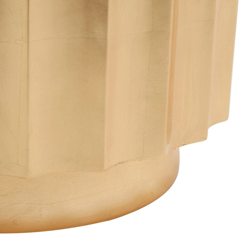 Table d'appoint SAFAVIEH Couture Mairin dorée - Dorée - 51 cm L x 51 cm P x 51 cm H-4