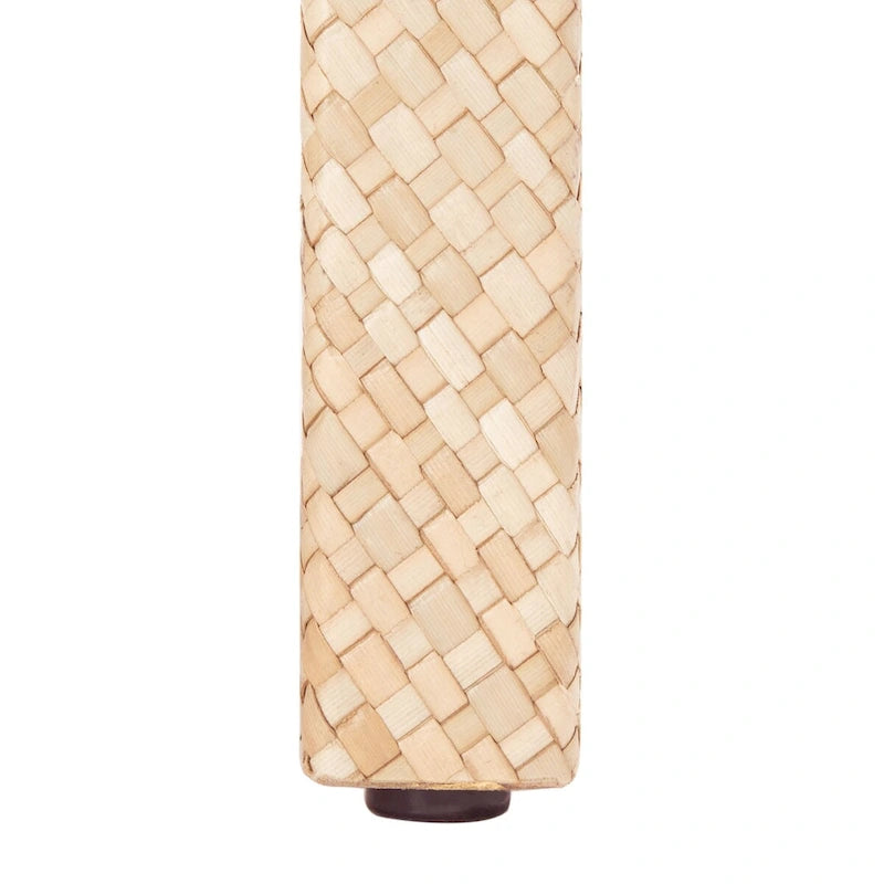 Console SAFAVIEH Iza en raphia naturel clair et or - 79 cm (L) x 36 cm (l) x 76 cm (H)-9