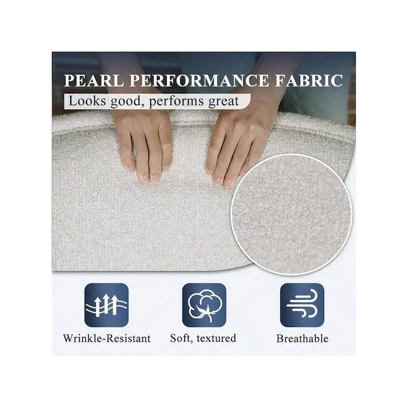 Fauteuil pivotant rembourré entièrement assemblé-27