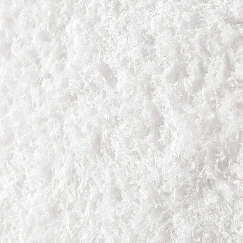 Tête de lit Mo' Fluffy Feathers College avec pieds - Texture pelucheuse-8