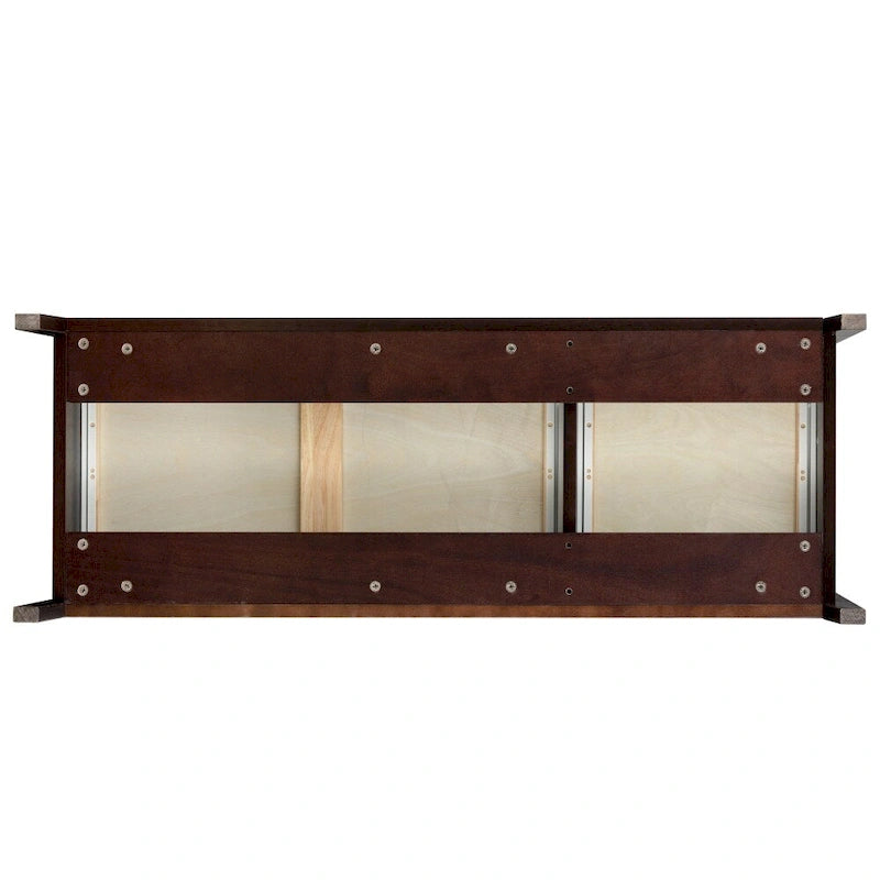 Commode à 6 tiroirs avec poignée ronde rétro-10