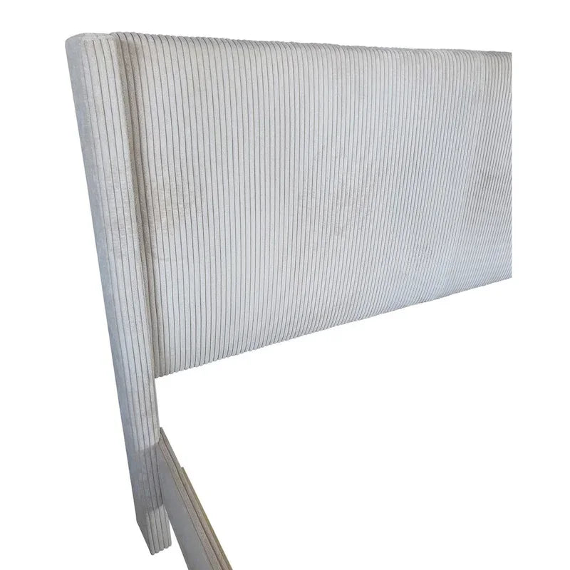 Lit capitonné à oreilles avec tiroir de rangement au pied du lit-6