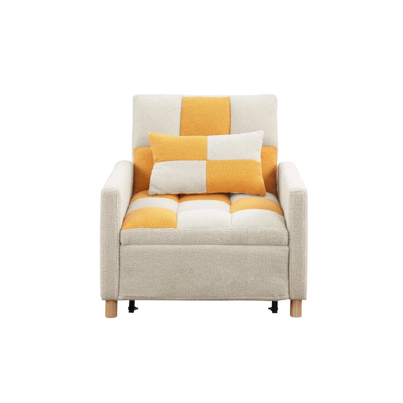 Canapé-lit convertible avec oreiller-13