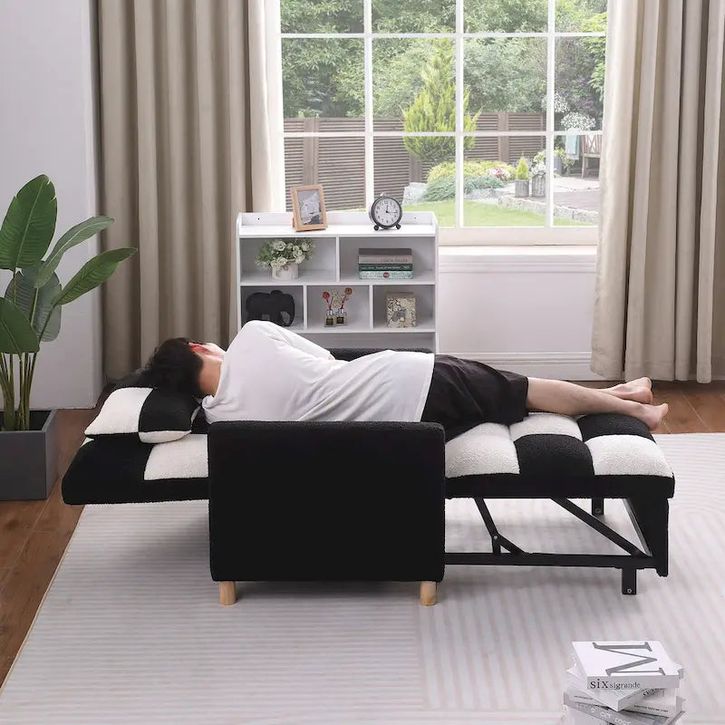 Canapé-lit convertible avec oreiller-17