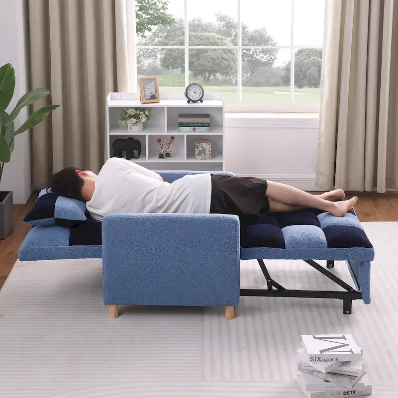 Canapé-lit convertible avec oreiller-33