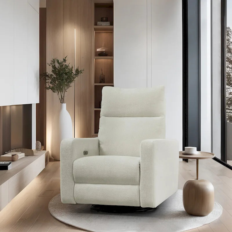 Fauteuil inclinable pivotant électrique Olmas 33,5 W avec chargeur USB-36