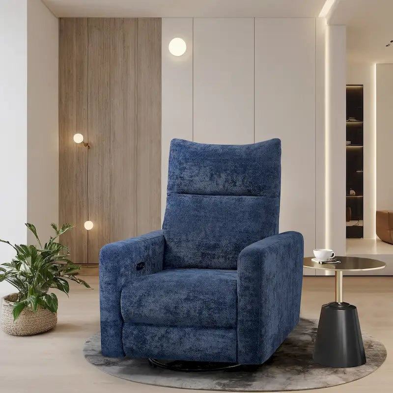 Fauteuil inclinable pivotant électrique Olmas 33,5 W avec chargeur USB-39