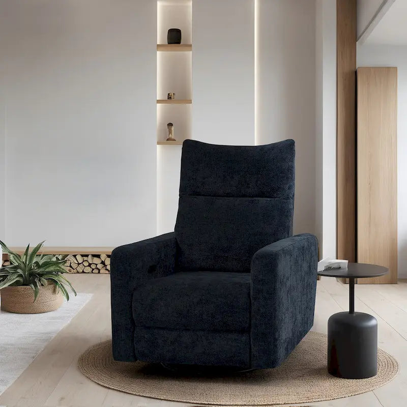 Fauteuil inclinable pivotant électrique Olmas 33,5 W avec chargeur USB